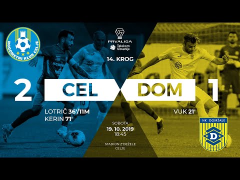 14.krog: Celje - Domžale 2:1 ; Prva liga Telekom Slovenije 2019/2020