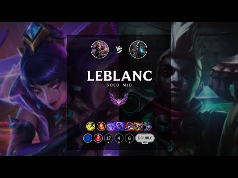LeBlanc Mid vs Ekko - EUW Master Patch 12.9