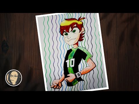 How to Draw Ben 10 II Drawing Ben Tennyson From Ben 10 II Alien Force and Ben 10 II Ultimate Alien