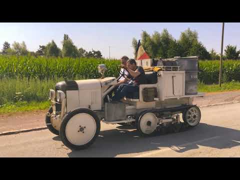 Scarabée d'or : essai dynamique des chenilles....