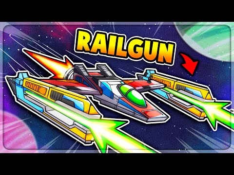 I Upgraded A Railgun To DESTROY REALITY in Nova Drift
