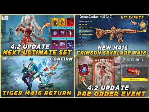 🔴 NEXT BUBU ULTIMATE SET | FIRE M416 VS TIGER M416 WHICH IS BEST ? | NEW M416 SKIN | PRE ORDER EVENT