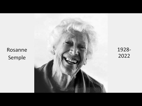 Celebration Service for Rosanne Semple - 16th April 2022