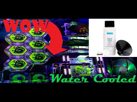 NEW PC WATER💧 COOLING HARDWARE💧 +PRIMOCHILL RAD CLEANER !!