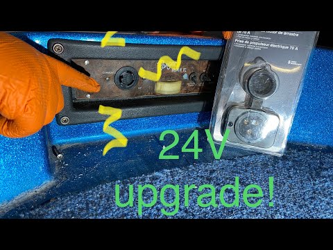 How To Wire and Install a 70 AMP Trolling Motor Receptacle- Boat Wiring, Part 2: Receptacle