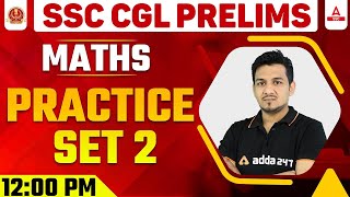 SSC CGL 2022 | SSC CGL Maths Classes | Practice Set #3 By Akshay Awasthi