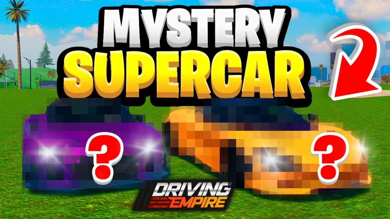 Mystery SUPERCAR Challenge In Driving Empire!