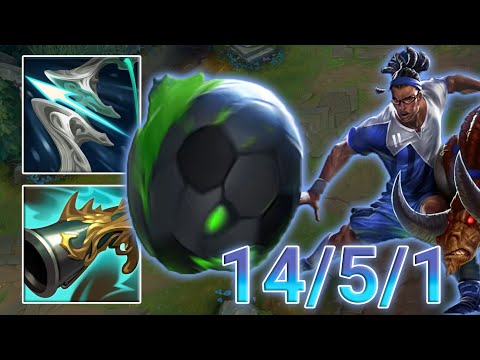 Top Lucian VS Volibear Highlights | KR Master | Patch 12.14