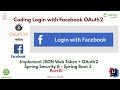 Coding Login With OAuth2 Facebook Implement JWT OAuth2 Authentication And Authorization Part 3