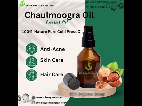 Organic Chaulmoogra Oil