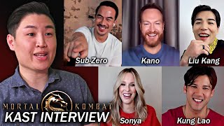 Interviewing The Mortal Kombat (2021) Movie KAST!! (Joe Taslim, Ludi Lin , Max Huang & MORE) video
