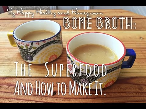 Easy Bone Broth: Why it's a Superfood & How to Make It!