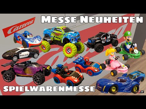 Highlights - Carrera Neuheiten - Rundgang Spielwarenmesse 2024 - Batman, Spidermann, RC