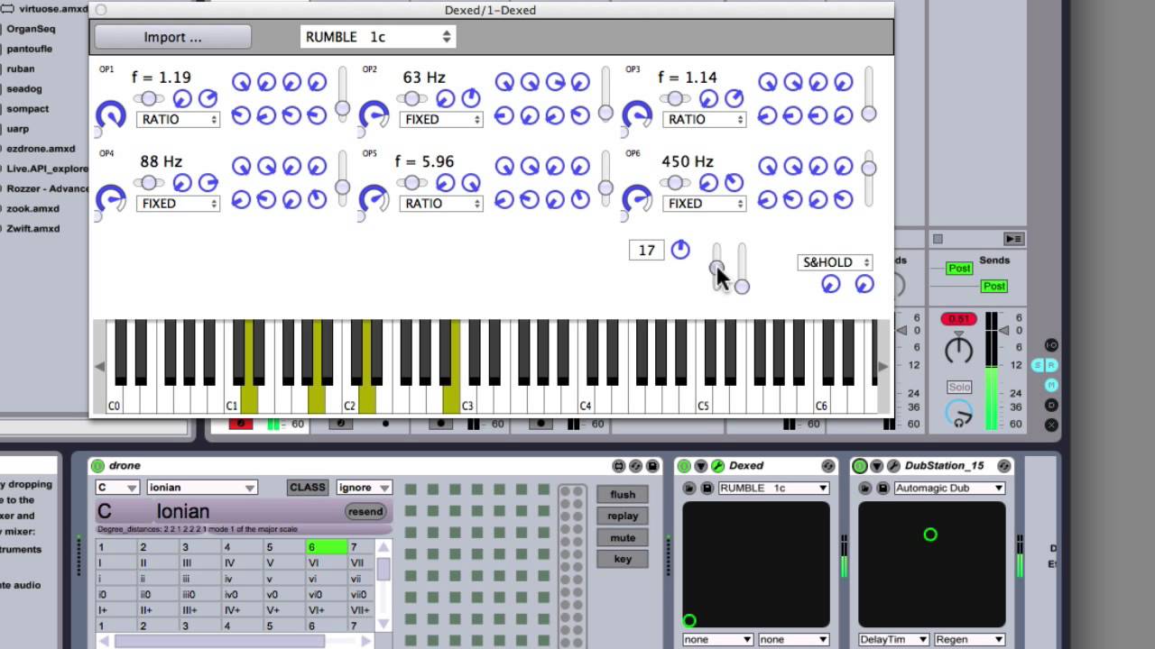 Dexed DX Plugin Emulator