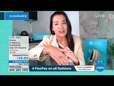 Bzees Outburst Washable SlipOn Bootie