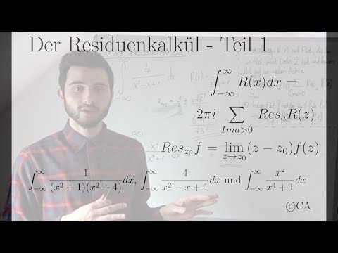 Residuensatz Residuenkalkül Anwendung Teil 1 (komplexe Analysis, Funktionentheorie)
