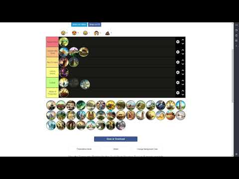 Civ V Wonder Tier List (Singleplayer) 2023
