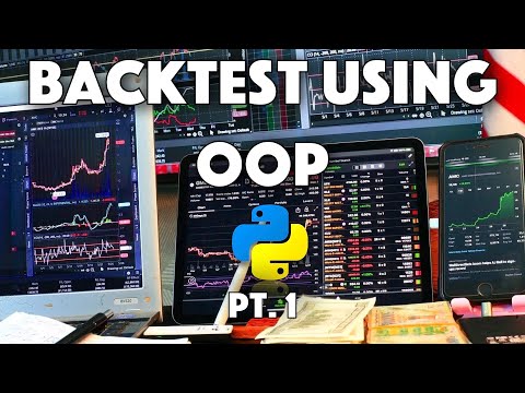 Backtesting a Trading Strategy using Object Oriented Programming [OOP]