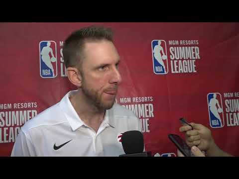 RAPTORS VS SPURS | 2019 NBA SUMMER LEAGUE INTERVIEW | JON GOODWILLIE | NBA SOUND | 07.08.2019