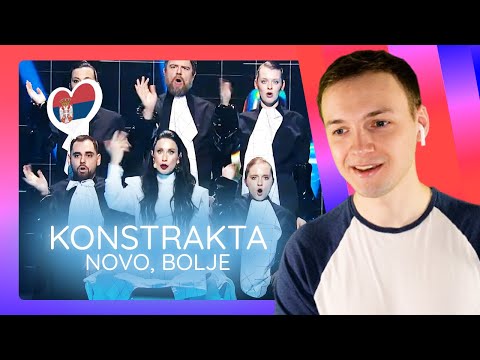 KONSTRAKTA with "NOVO, BOLJE" at Pesma Za Evroviziju 2024: I watched her live performance (SF 2)