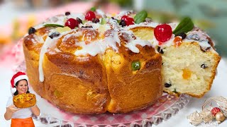NÃO PODE FALTAR NO NATAL! RECEITA DE PÃO DOCE SUPER FOFINHO COM FRUTAS | RECEITA DE NATAL