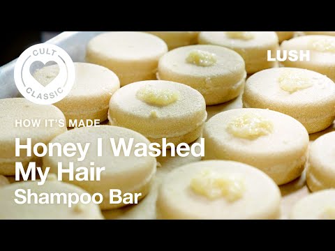 Lush How It's Made: Honey I Washed My Hair Shampoo Bar
