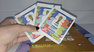 ABRINDO FIGURINHA DA COPA DO MUNDO 2026