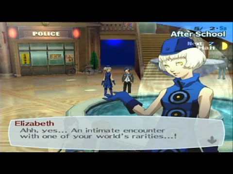 Persona 3 FES Max Social Links: 5/1 and 5/2 - Elizabeth and the Sizable Fountain Donation