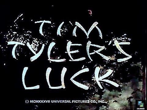 Tim Tyler's Luck 1937, Colorized, Serial,  Frankie Thomas, Frances Robinson, Jack Mulhall, Al Shean