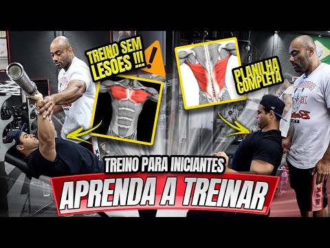 APRENDA ISSO E NÃO ERRE NUNCA MAIS NO SEU TREINO -TREINO PARA INICIANTES - ADAPTAÇÃO DIA 2