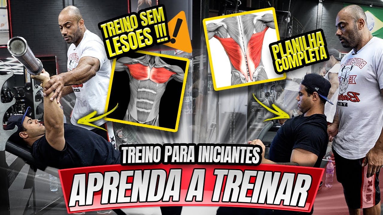 APRENDA ISSO E NÃO ERRE NUNCA MAIS NO SEU TREINO -TREINO PARA INICIANTES - ADAPTAÇÃO DIA 2