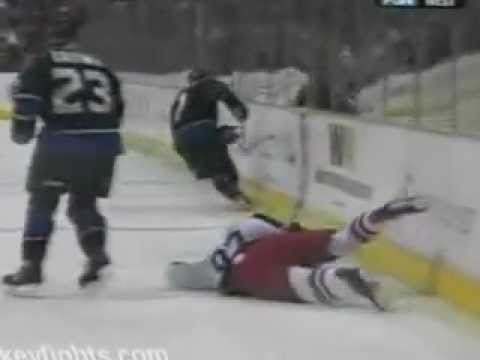 Hockeyfighters.cz  Svitov vs Brown Mar 17, 2007.wmv