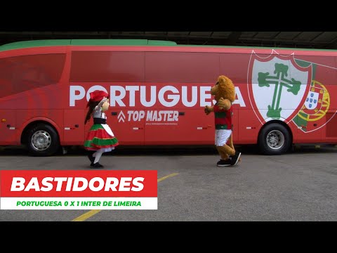 Bastidores do jogo PORTUGUESA 0 x 1 INTER LIMEIRA - 14/08/2021 || LUSA TV