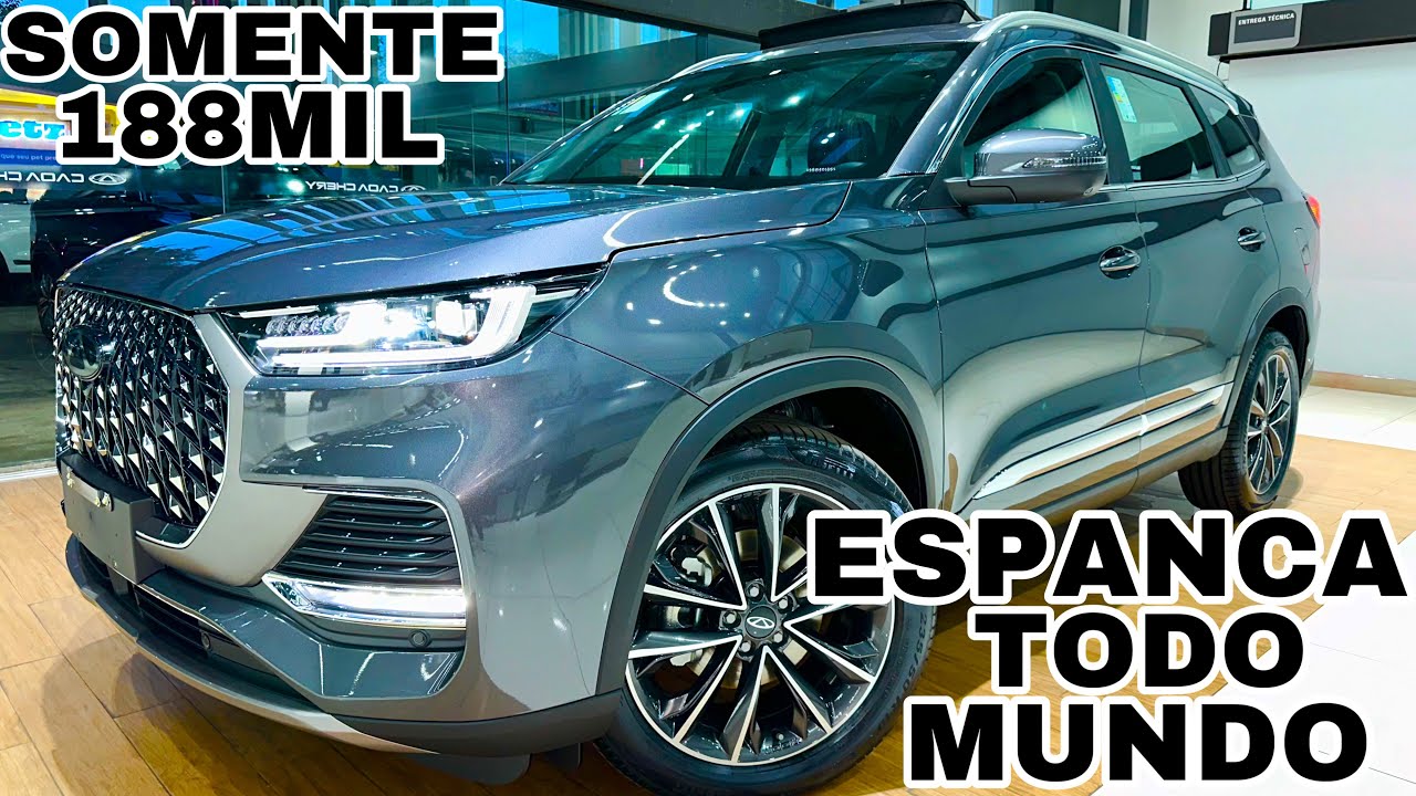 LANÇAMENTO CAOACHERY TIGGO 8 PRO 2025 EM DETALHES | POR 188 MIL ENTREGA MAIS QUE TODA CONCORRÊNCIA!