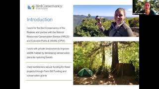 What's Happening in our Forests Webinar