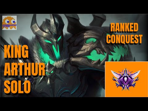 WHEN THERE'S A DC EVERY OTHER GAME | King Arthur Solo - SMITE Ranked Conquest
