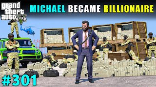 BILLION DOLLAR MONEY HEIST FROM BIGGEST ENEMY | GTA V GAMEPLAY #301 | GTA 5