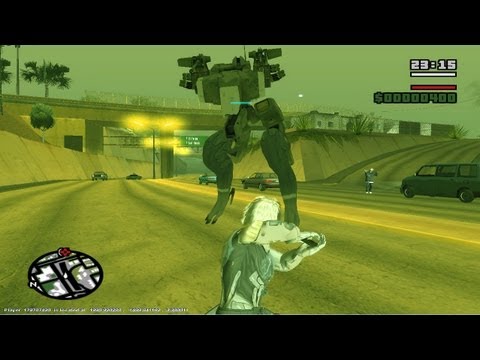【W.I.P.】 GTASA-MGR MOD v2.2 【NINJA-RUN & GEKKO】