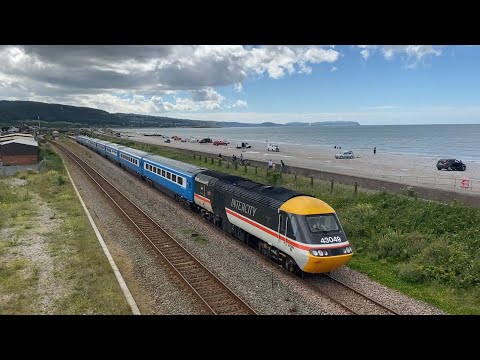 ‘North Wales Pullman’ Rail Tour 43049 & 43046 Llandudno to Perth at Abergele & Pensarn 2nd July 2022