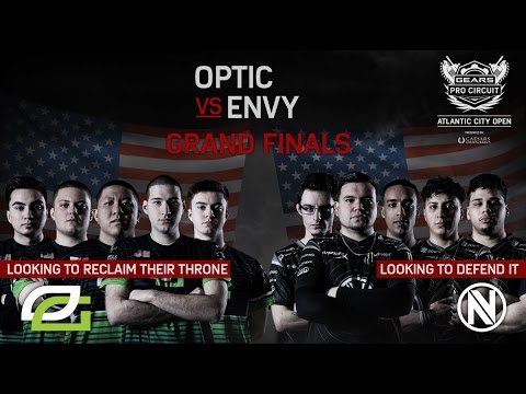GEARS OF WAR 4 - $200,000 GRAND FINALS! Optic vs Envyus MLG Atlantic City