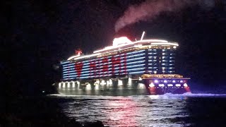 243 Cruise ship Resilient Lady takes Holidays From Christmas Departure from Port Miami