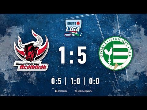 Gólösszefoglaló EL 17 - Dunaújvárosi Acélbikák - UNI Győr ETO HC 1:5 20210924