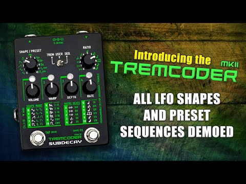 Subdecay TremCoder MKII Tremolo Sequencer Effects Pedal image 2
