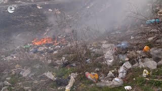 Дерето в  квартал „Република“ отново се запали