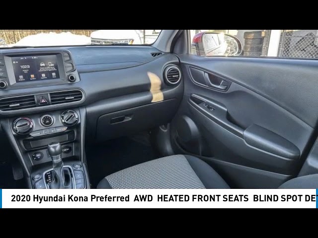 2020 Hyundai Kona Preferred | AWD | HEATED FRONT SEATS | BLIND in Cars & Trucks in Strathcona County