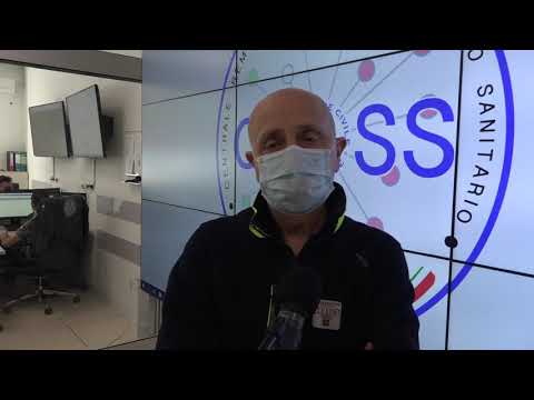 Dalla centrale a Pistoia il trasferimento dei malati Covid in Italia