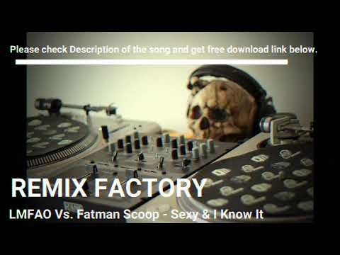 LMFAO Vs  Fatman Scoop   Sexy & I Know It REMIX FACTORY