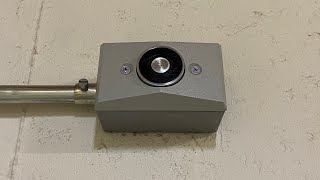 Installing an Electromagnetic Fire Door Holder for Fire Alarm System
