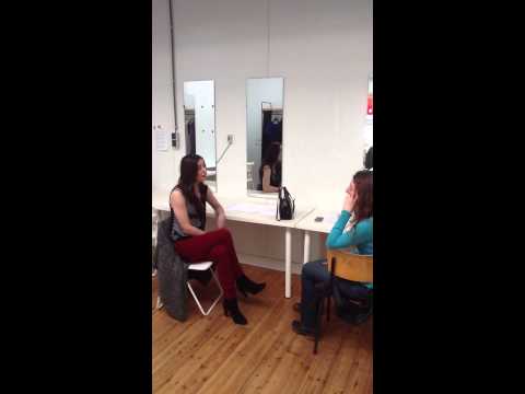 Willemijn Verkaik & Renee Wegberg rehearse HOME for Scott A