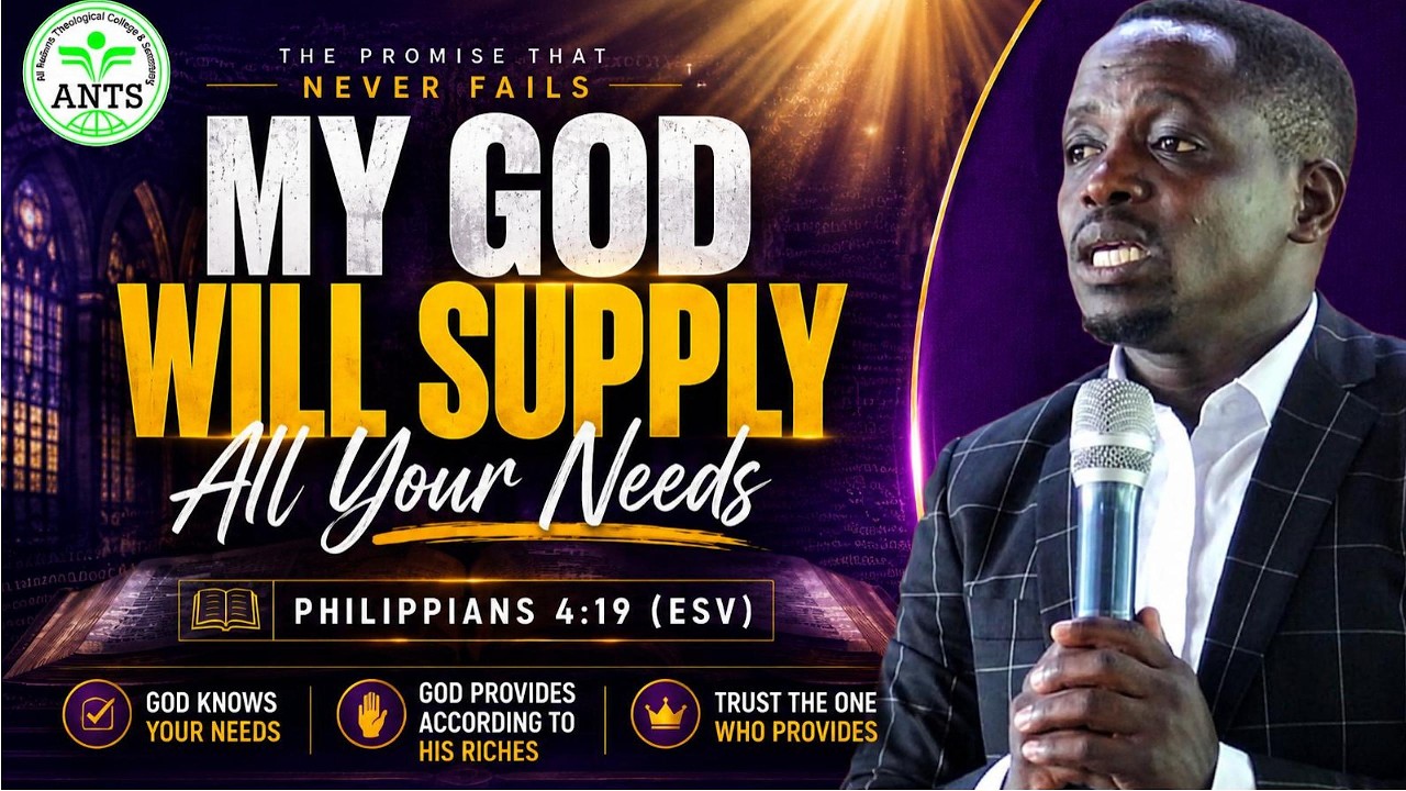 My God Will Supply All Your Needs | Philippians 4:19
